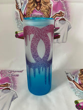 Load image into Gallery viewer, Frosted Glass Tumbler 25oz
