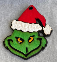Load image into Gallery viewer, Grinch Ornaments